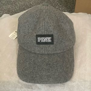 Victoria Secret Pink Womens hat nwt grey
